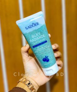 SADOER Silky Radiance Blueberry AHA Smoothing Face Scrub