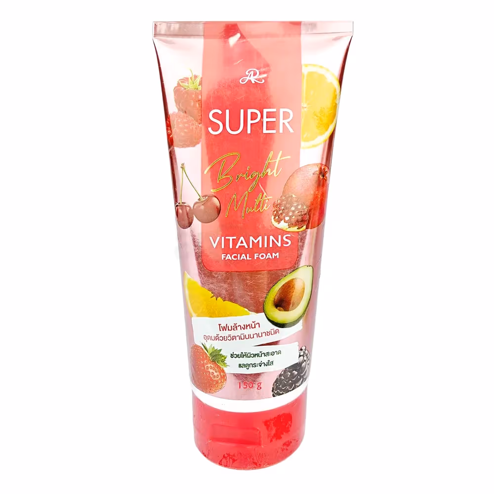 Super Bright Multi-Vitamins Facial Foam
