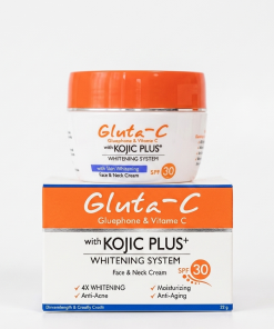 Gluta-C With Kojic Plus+ Whitening System Face & Neck Cream 25g