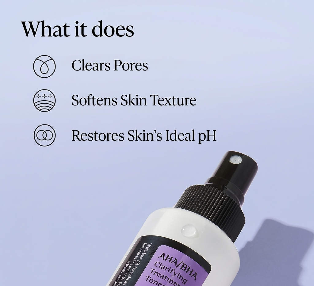 COSRX AHA/BHA Clarifying Treatment Toner (50 ml) - Image 3