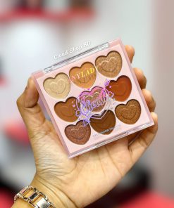ANYLADY "Cherish" 9-Color Heart Eyeshadow Palette