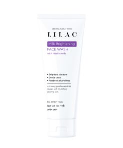 Lilac Milk Brightening Face Wash with Niacinamide