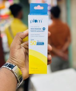 Plum Rice Water & Niacinamide 2% Hybrid Sunscreen (SPF 50, PA++++)